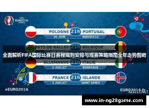全面解析FIFA国际比赛日赛程规则安排与观赛策略指南全年走势前瞻 全面解析FIFA国际比赛日赛程规则安排与观赛策略指南全年走势前瞻